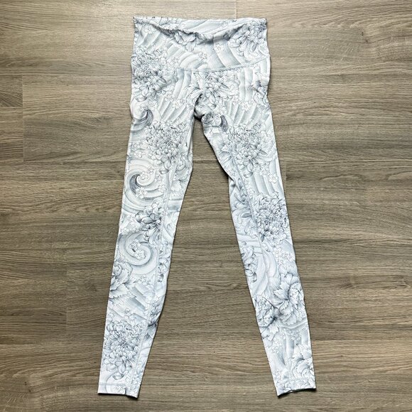 Lululemon Women's Train Times Crop *21" Tights/Leggings - White - Picture 2 of 5